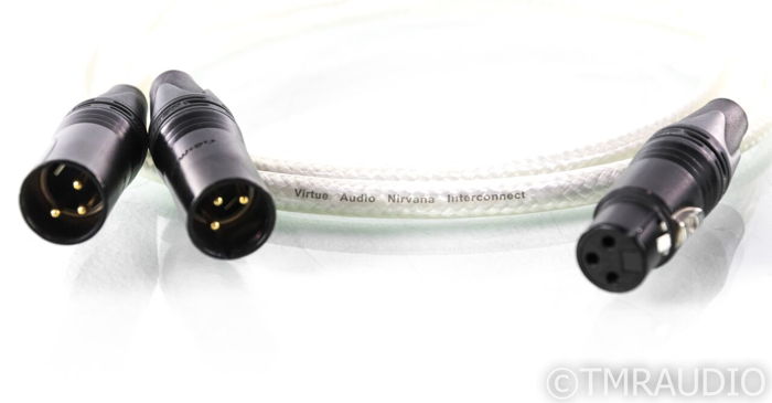Virtue Audio Nirvana XLR Cables; 1m Pair Balanced Inter...