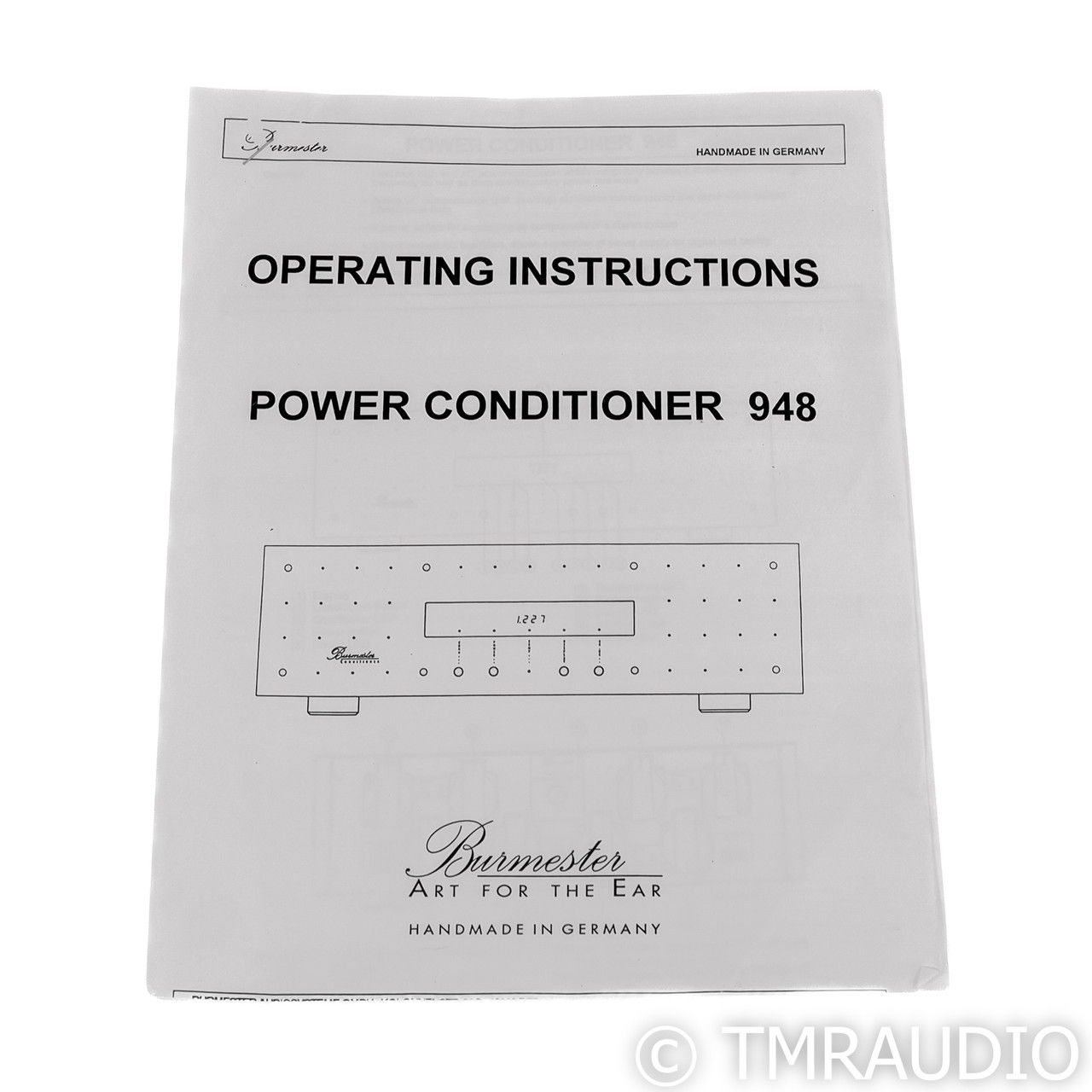 Burmester 948 AC Power Line Conditioner (63916) 12