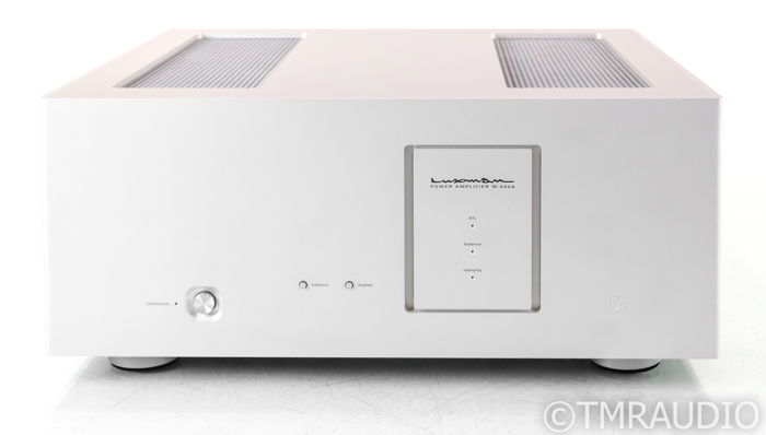 Luxman M-600A Stereo Power Amplifier; M600A; Silver (34...