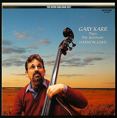 Gary Karr Spirituals Foster Songs - Super Analog Disc