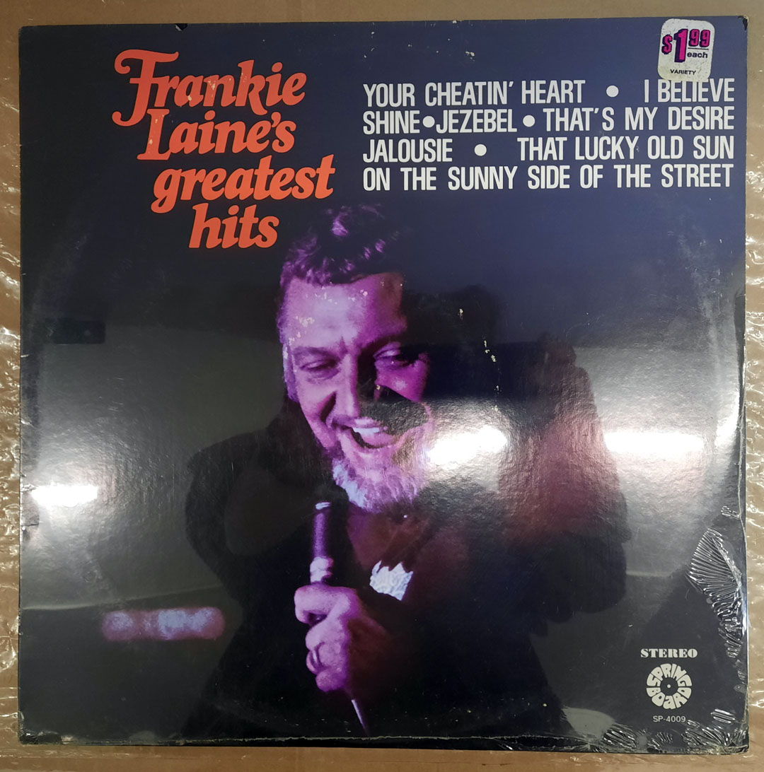 Frankie Laine -  Frankie Laine's Greatest Hits 1975 VIN...