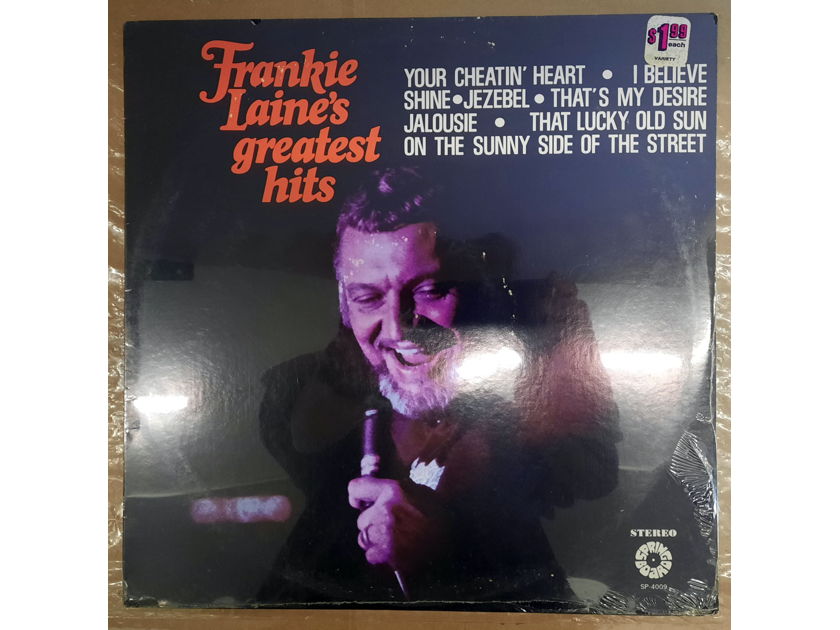 Frankie Laine -  Frankie Laine's Greatest Hits 1975 VINYL LP Springboard SPB-4009