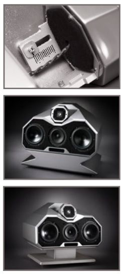 Wilson Audio Mezzo CS Center w Hourglass Stand 12