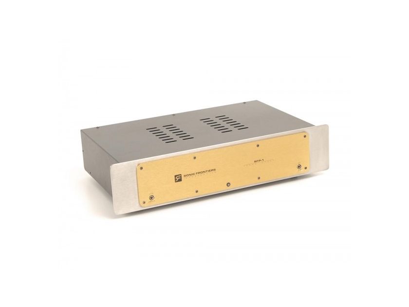 SONIC FRONTIERS SFP-1 Phono Stage (Gold): Excellent Condition; 1 yr. Warranty; 40% Off; Free Shipping