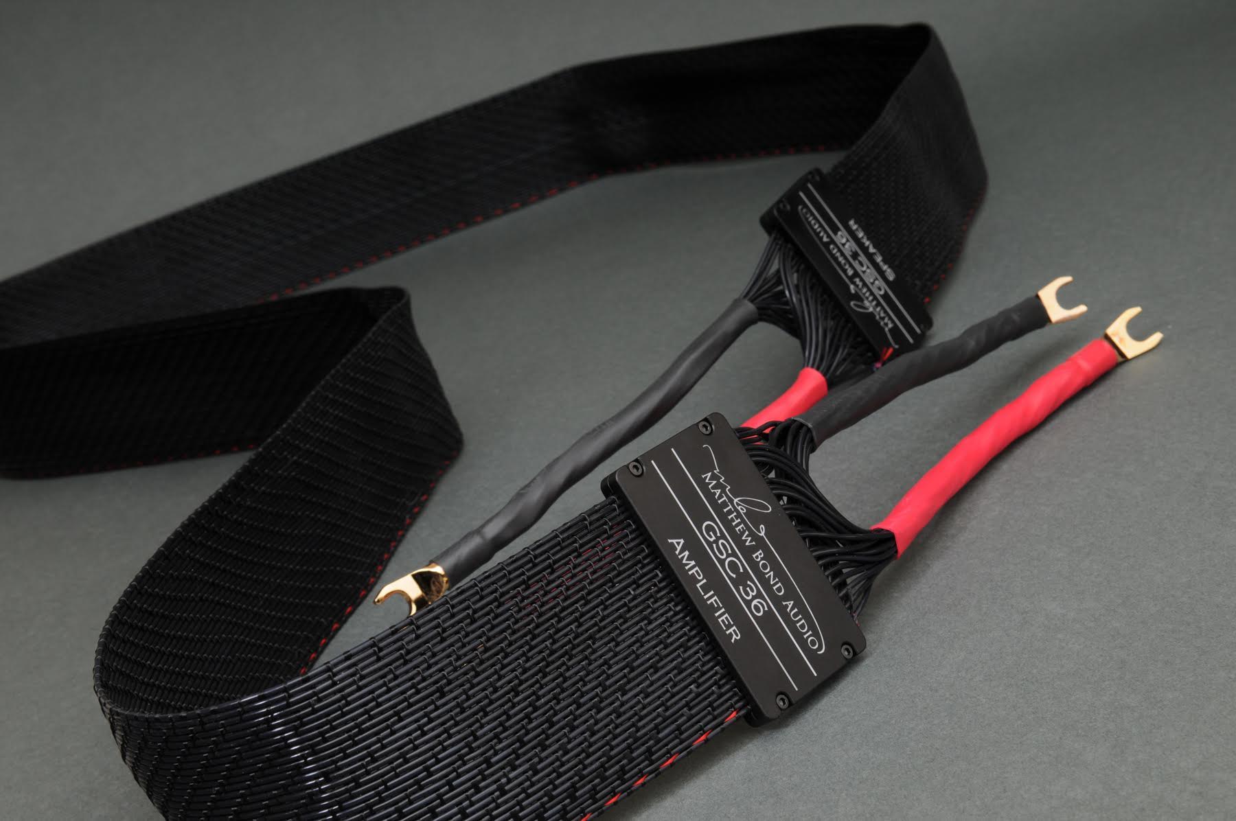 Matthew Bond Audio GSC 36 Speaker Cable 8ft pair