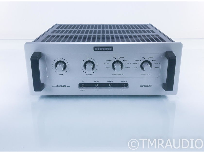 Audio Research Reference Two Stereo Tube Preamplifier; Remote; Ref 2 Mk 1 (18073)