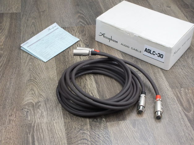 Accuphase ASLC-30 interconnects XLR 3,0 metre