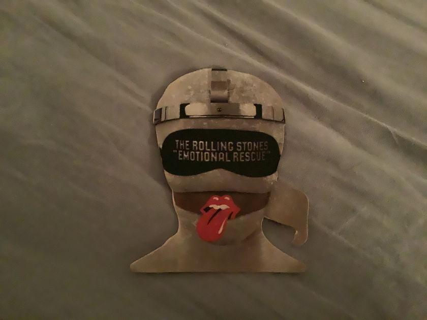 Rolling Stones Promo DUMMY HEAD Sticker  Emotional Rescue