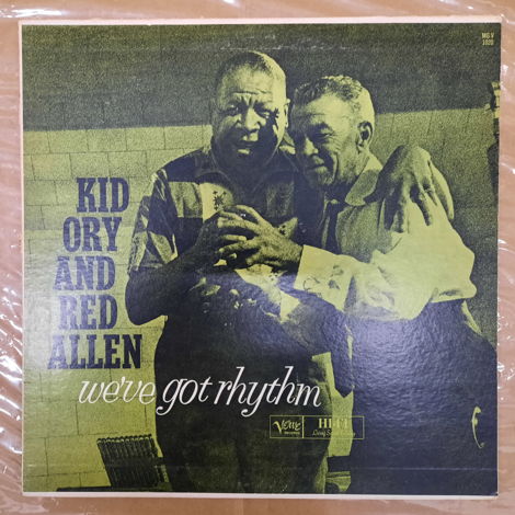 Kid Ory And Red Allen - We've Got Rhythm 1960 EX ORIGIN...