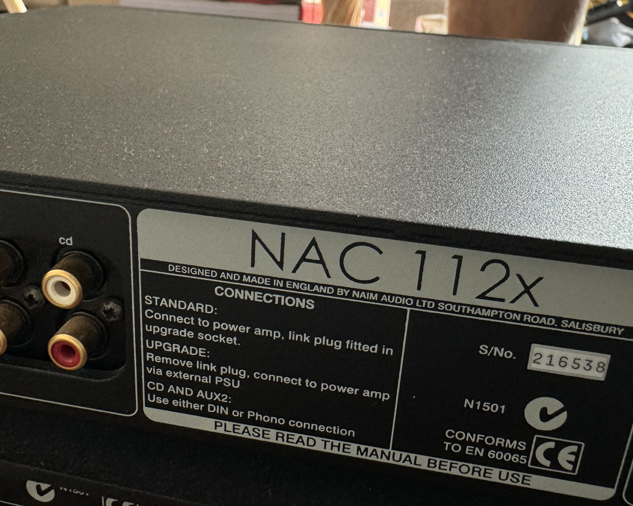 Naim Audio NAC-112x/NAP150x 4