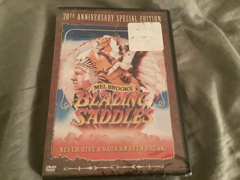 Mel Brooks Sealed DVD 30TH Anniversary  Blazing Saddles