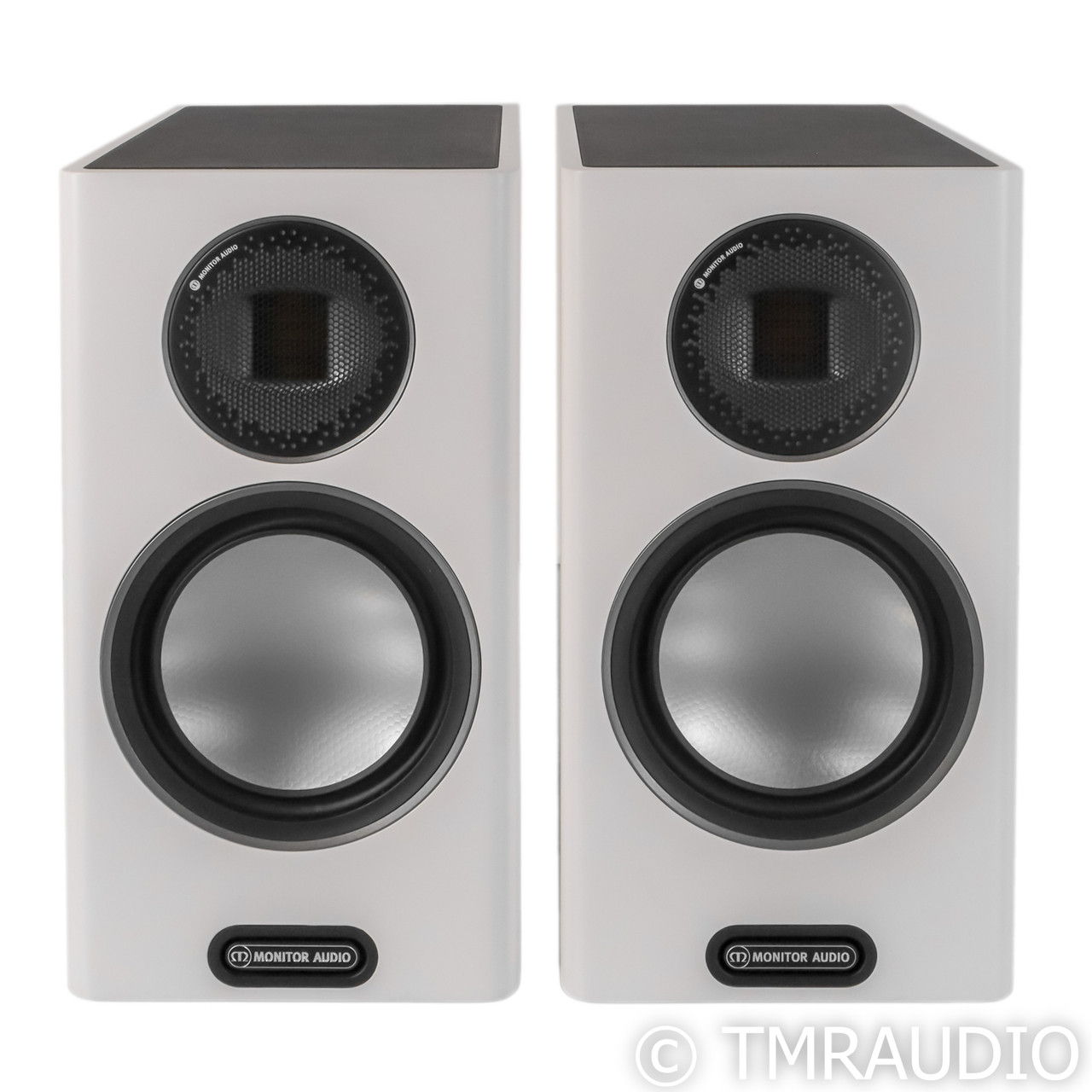 Monitor Audio Gold 100 Bookshelf Speakers; Satin White ... 3