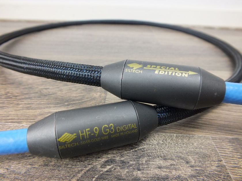 Siltech Cables HF-9 G3 Special Edition digital interconnect XLR 1,0 metre (2 available)