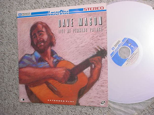 12 INCH Laserdisc movie - Dave Mason live at Perkins Pa...