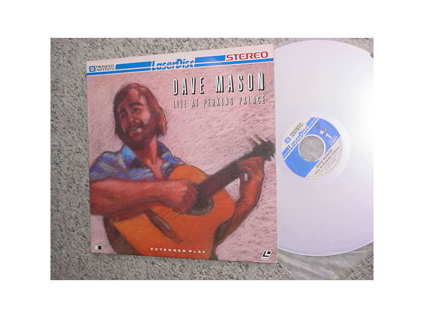 12 INCH Laserdisc movie - Dave Mason live at Perkins Palace NOT A DVD!