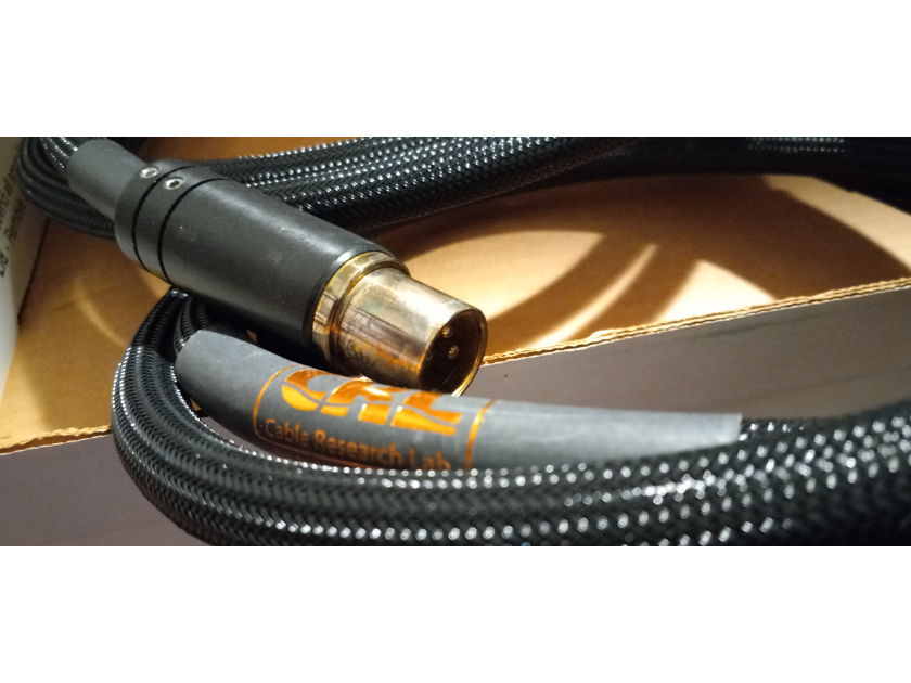 CRL (Cable Research Lab)Copper Series XLR 2 meter Interconnects  Copper Series 2 meter XLR Interconnects $1200 BRAND NEW