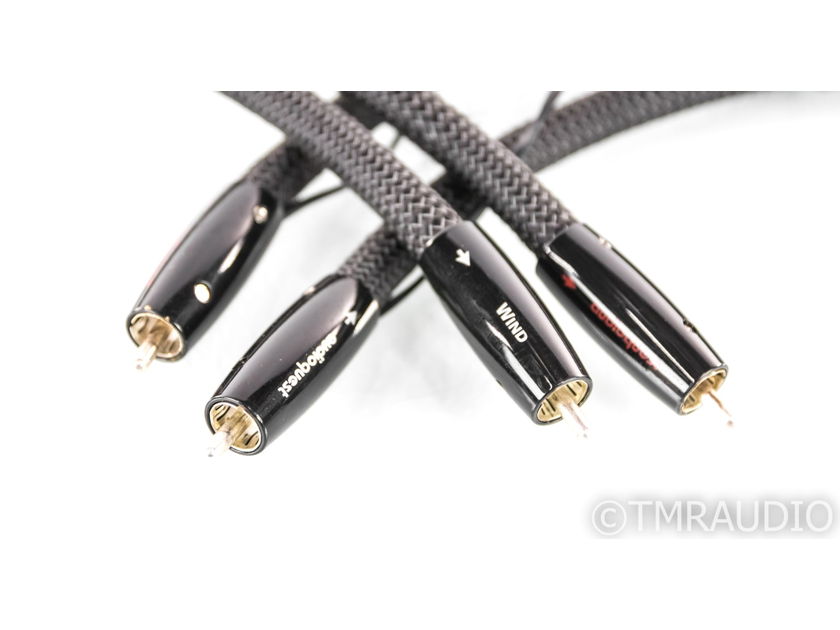 Audioquest Wind RCA Cables; 2m Pair Interconnects; 72v DBS (23881)