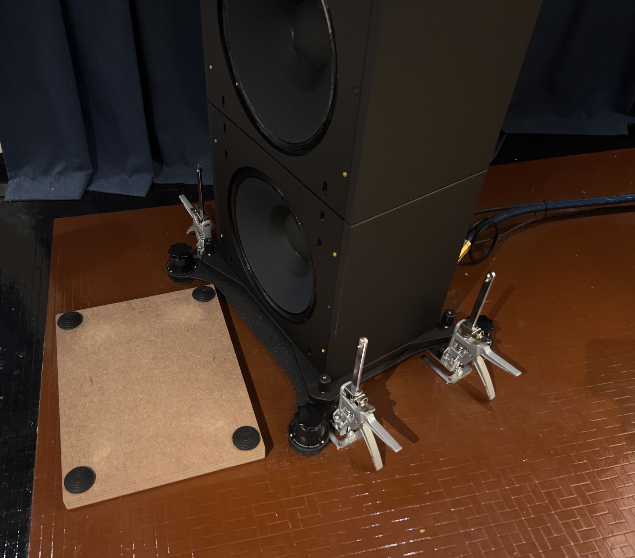 speaker placement system