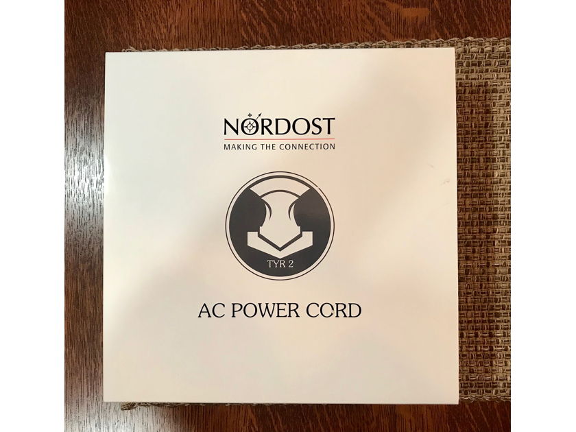 Nordost Tyr 2 power cord 1M