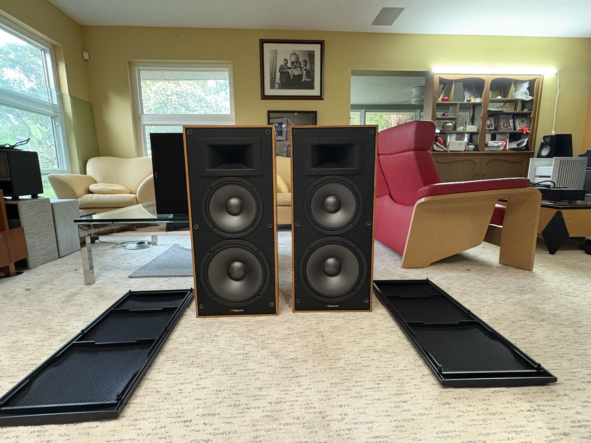 One owner vintage Klipsch KG 5.2 Stereo Speakers, will ... 4
