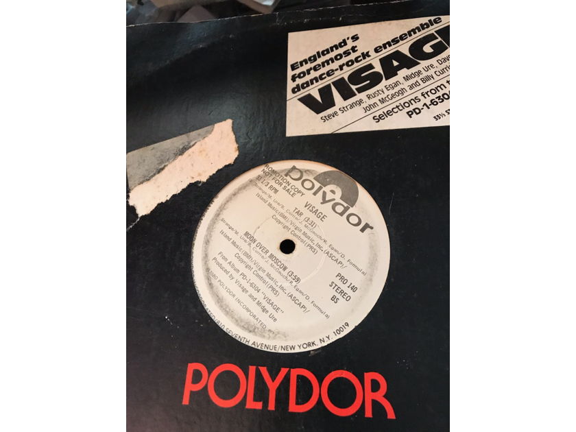 Visage ‎– Fade To Grey / Polydor  Visage ‎– Fade To Grey / Polydor
