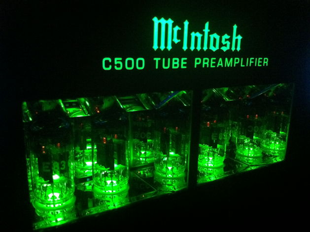McIntosh C500T & C500C 1 owner tube preamplifier, trade in