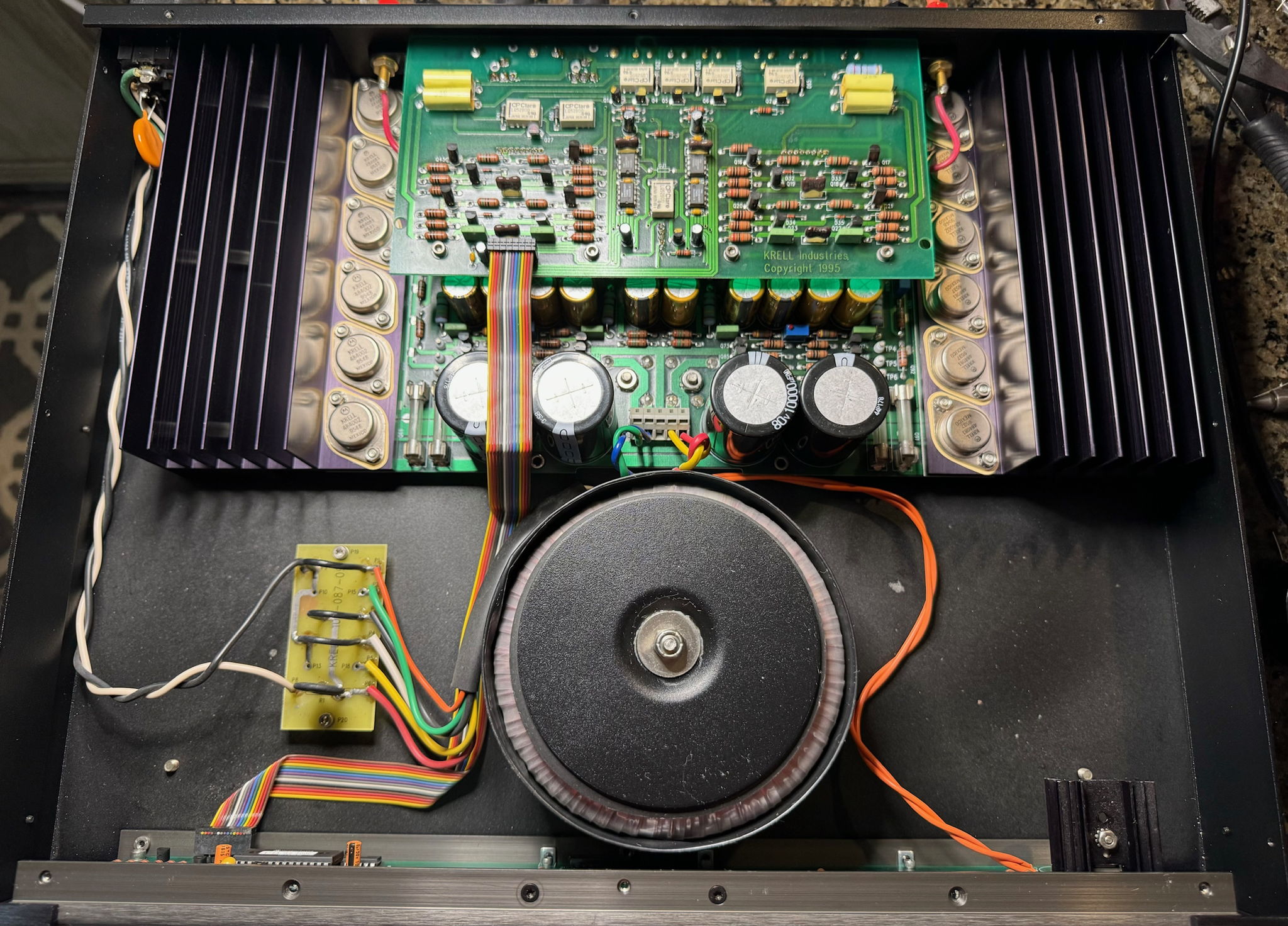 Krell KAV-300i Integrated Amplifier with New Capacitors 10