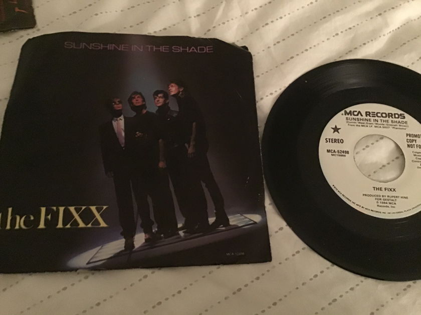 The Fixx Sunshine In The Shade Promo 45 With Picture Sleeve