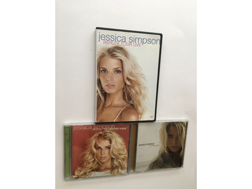 Jessica Simpson  Lot 2 cds 1 dvd