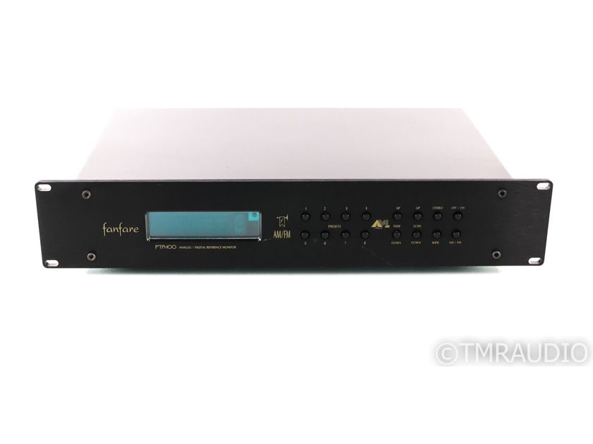 Fanfare FTA-100 Stereo AM / FM Tuner; FTA100; Kimber Silver Wire Upgrade (27562)