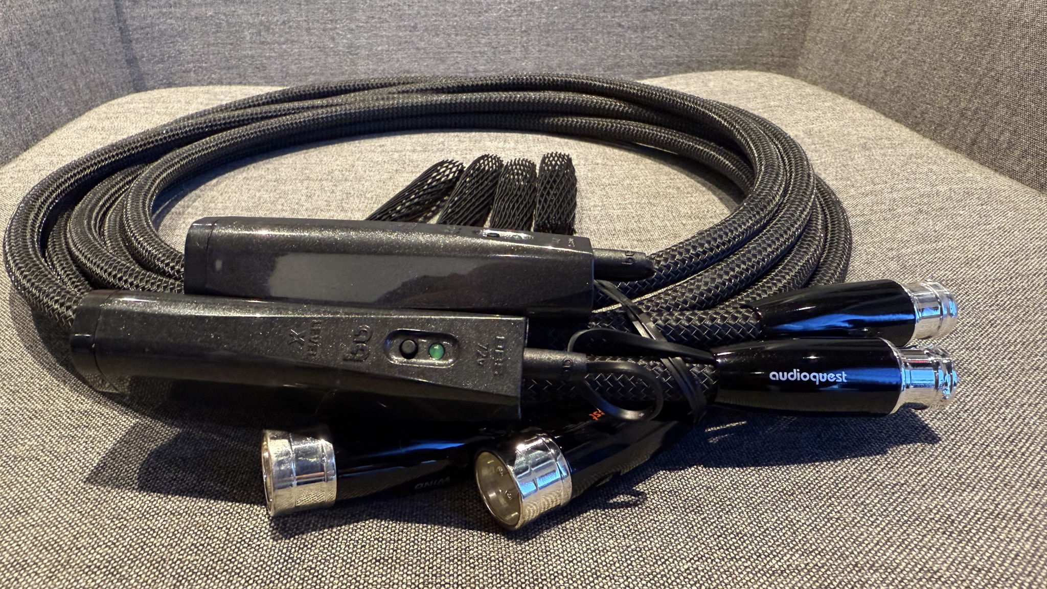 Audioquest Wind XLR 2M Interconnect Cables EXCELLENT