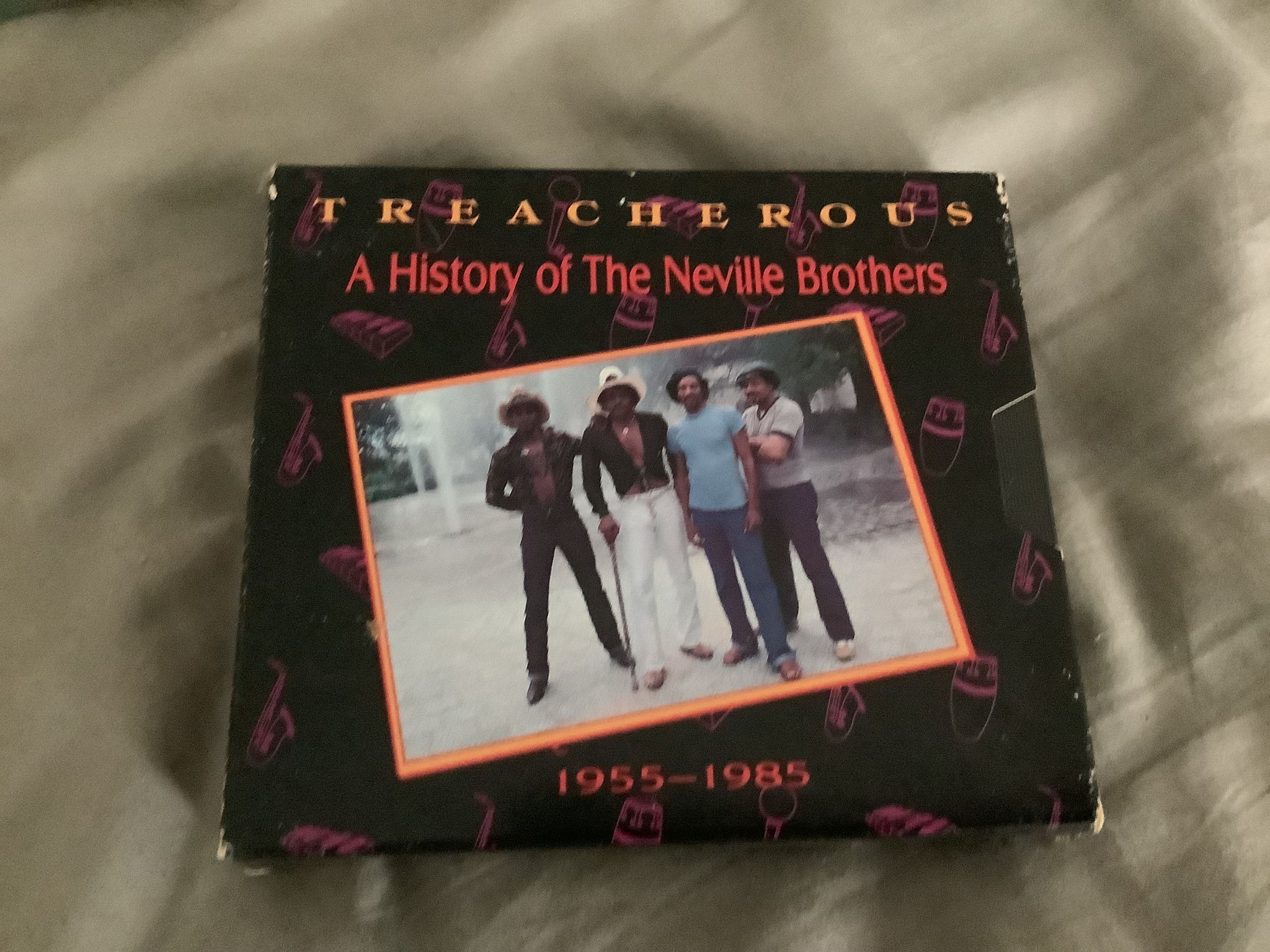 Neville Brothers 2 CD Set Treacherous A History Of 2