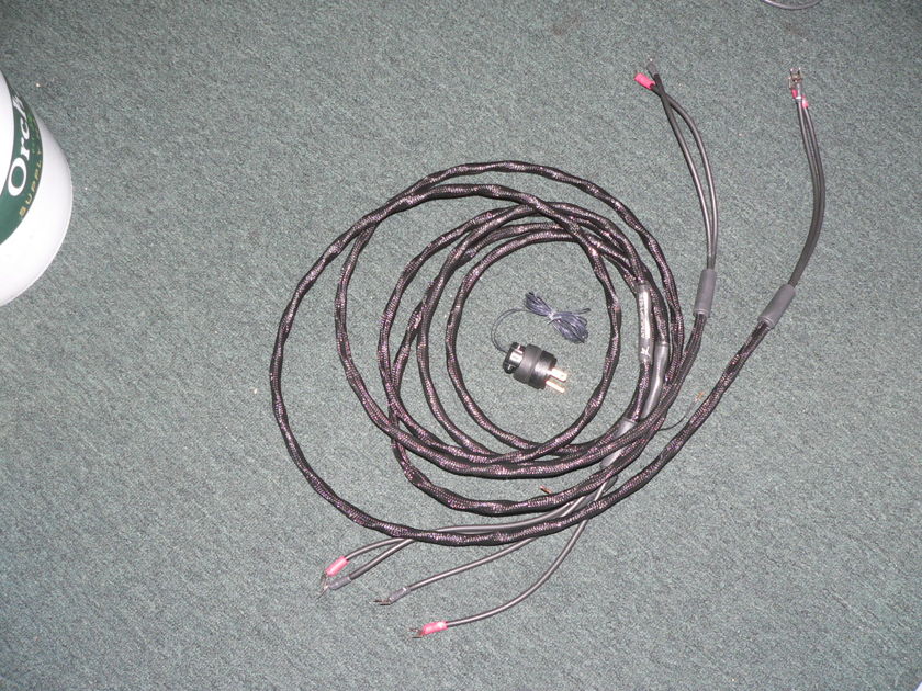 Synergistic Research Atmosphere Level 2 12 foot speaker cables with spades