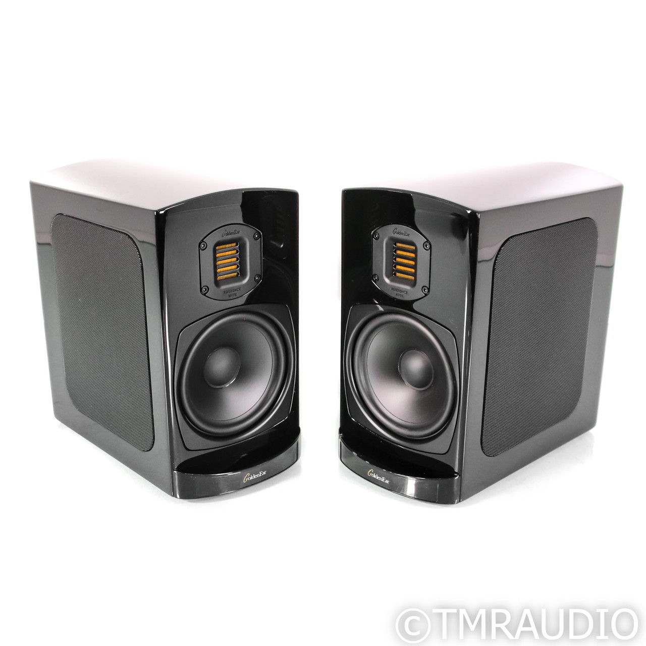 GoldenEar BRX Bookshelf Speakers; Black Pair (67347)