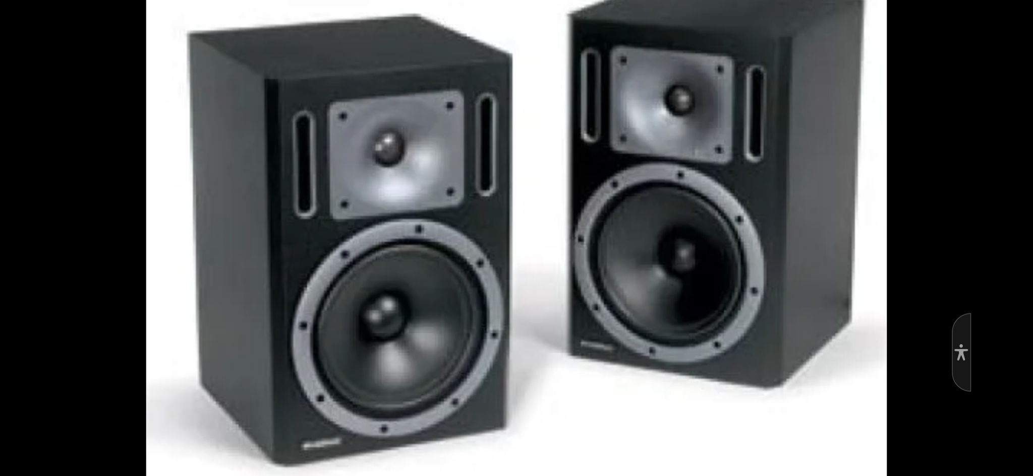 Phonic 6A Studio/Musicians/Monitor POWERED SPEAKERS Bra... 4