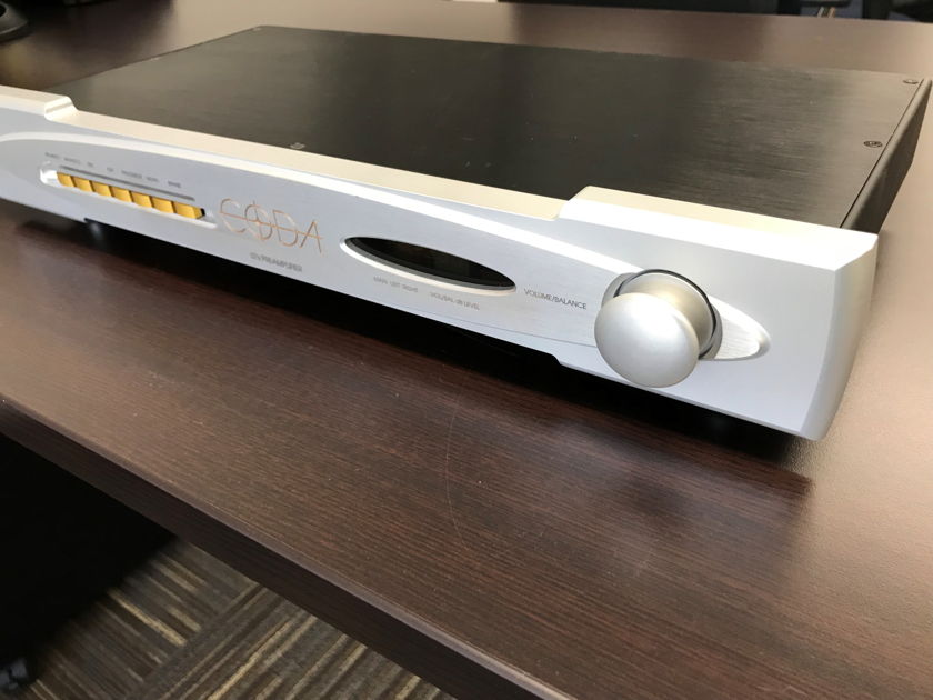 Coda C07x FET preamplifier silver in mint condition, , Reduced!