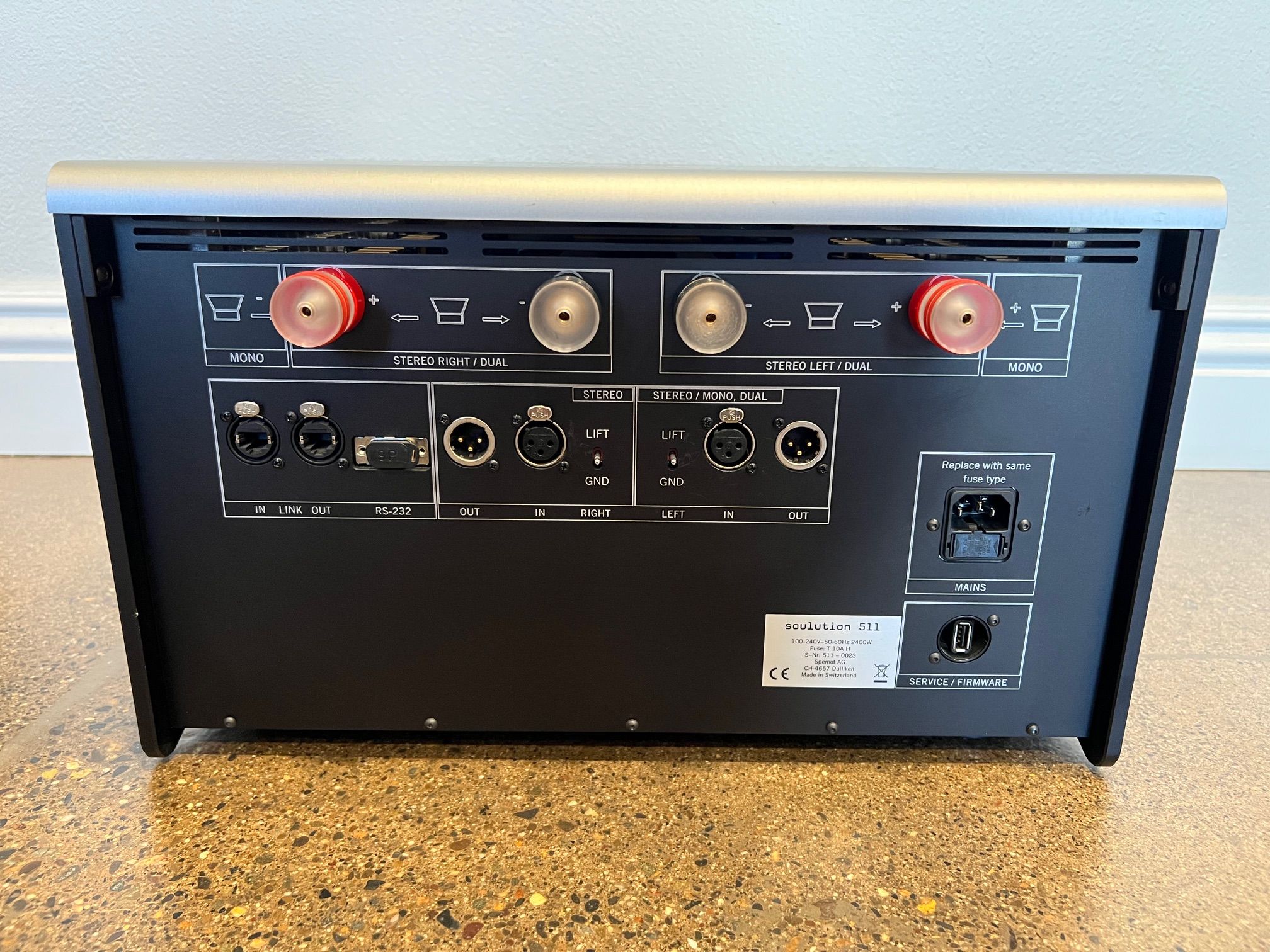 Soulution 511 Amplifier -- Very Good Condition (see pics!) 8