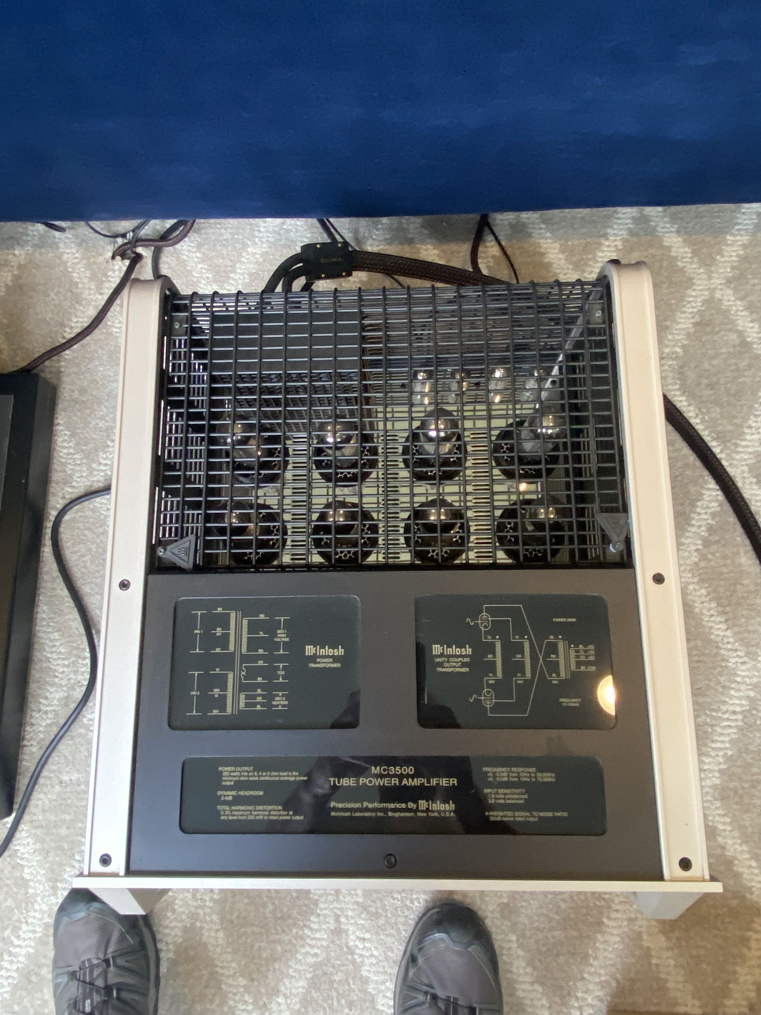 FS:  McIntosh MC3500 MkII Power Amps pair 3