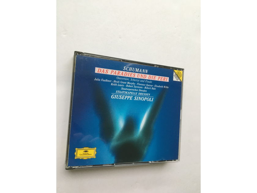 Schumann Giuseppe Sinopoli  Das Paradies Und Die Peri Cd set Deutsche Grammophon 1995