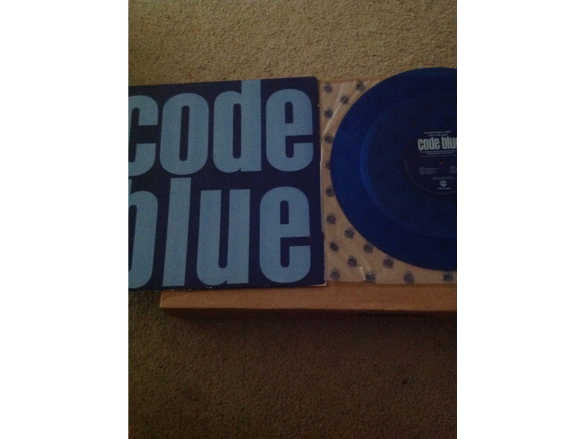 Code Blue - Code Blue Warner Label Blue Vinyl 12 Inch Promo EP Nigel Gray Producer