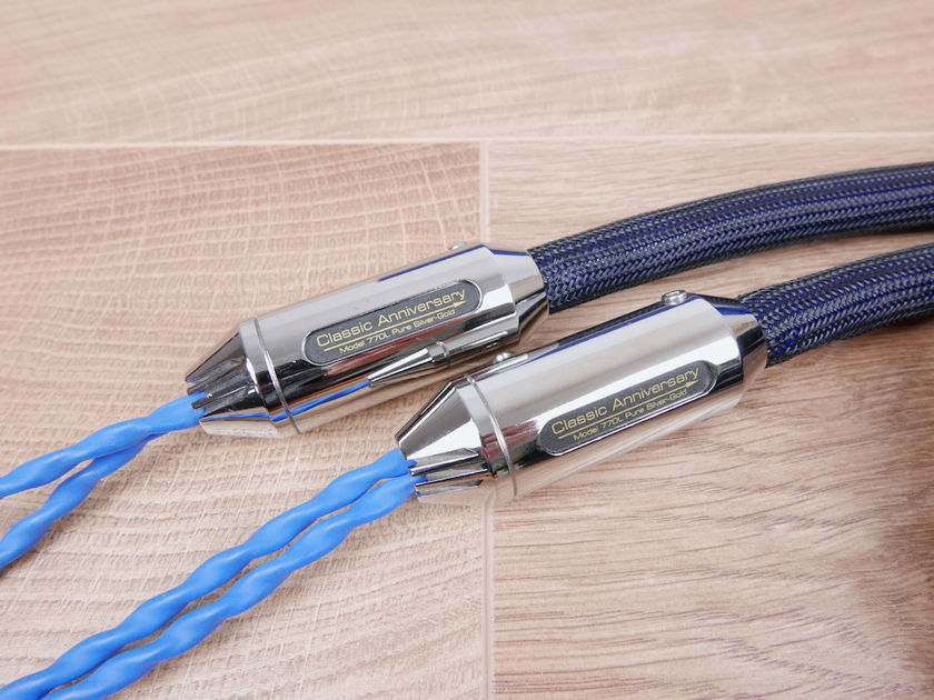 Siltech 770L G7 Classic Anniversary highend silver-gold audio speaker cables 3,0 metre