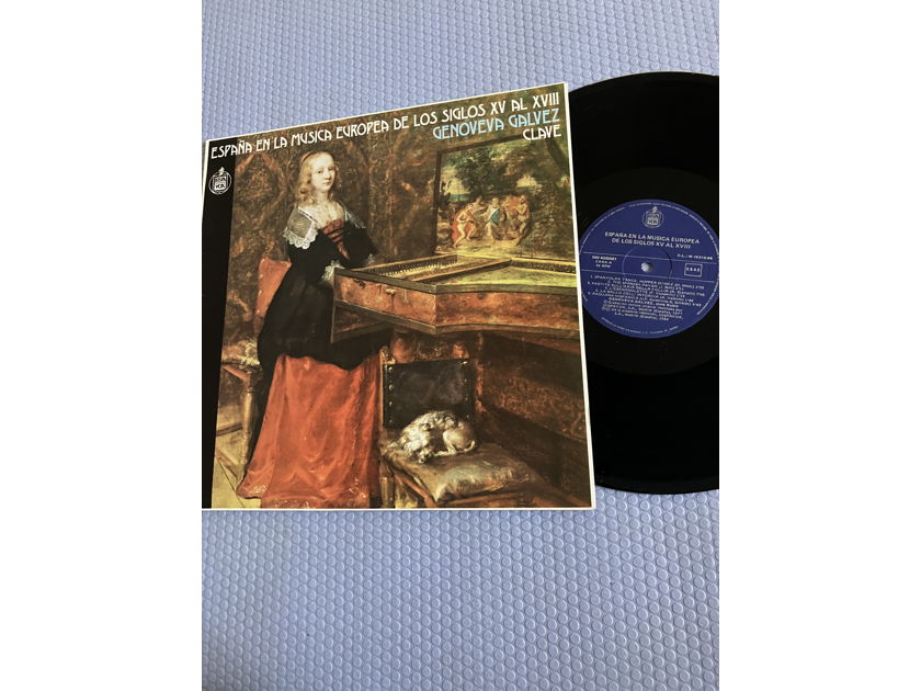 Genoveva Galvez Clave Lp record Hispa Vox Espana En La Musica Europea De Los Siglos XV Al XVIII