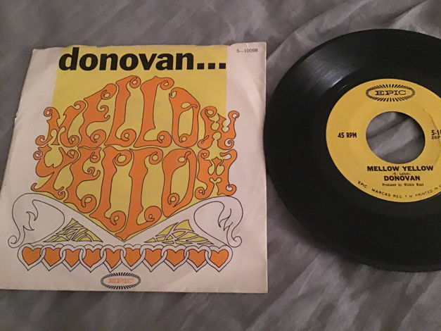 Donovan Mellow Yellow 45 With Picture Sleeve