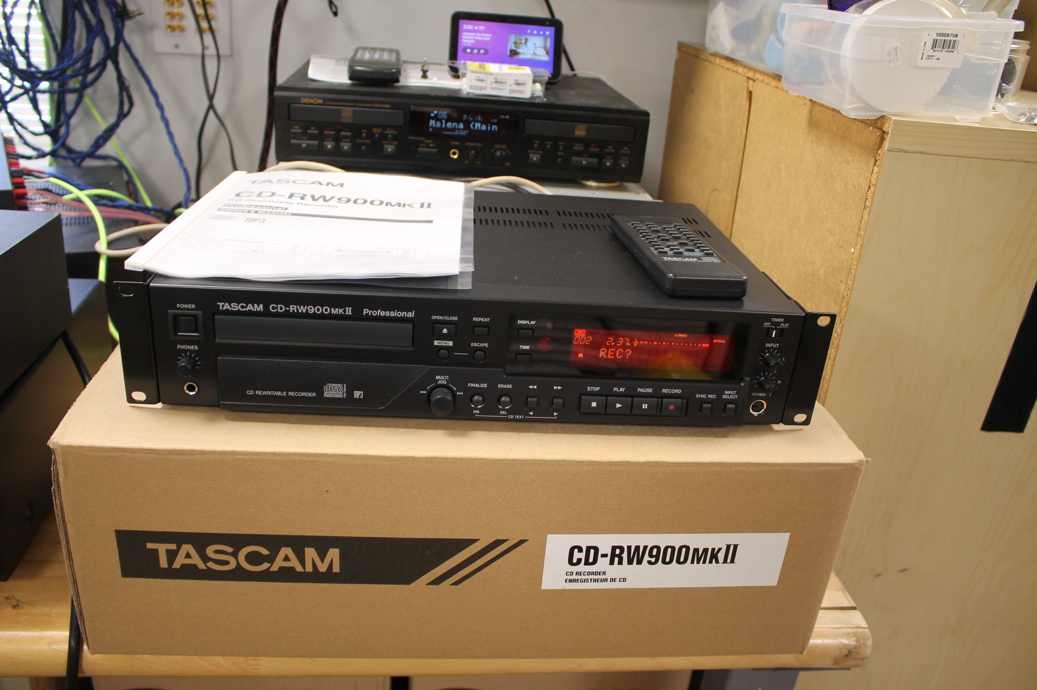 Tascam CD-RW900MK2 Professional CD Player Rewritable Re... 2