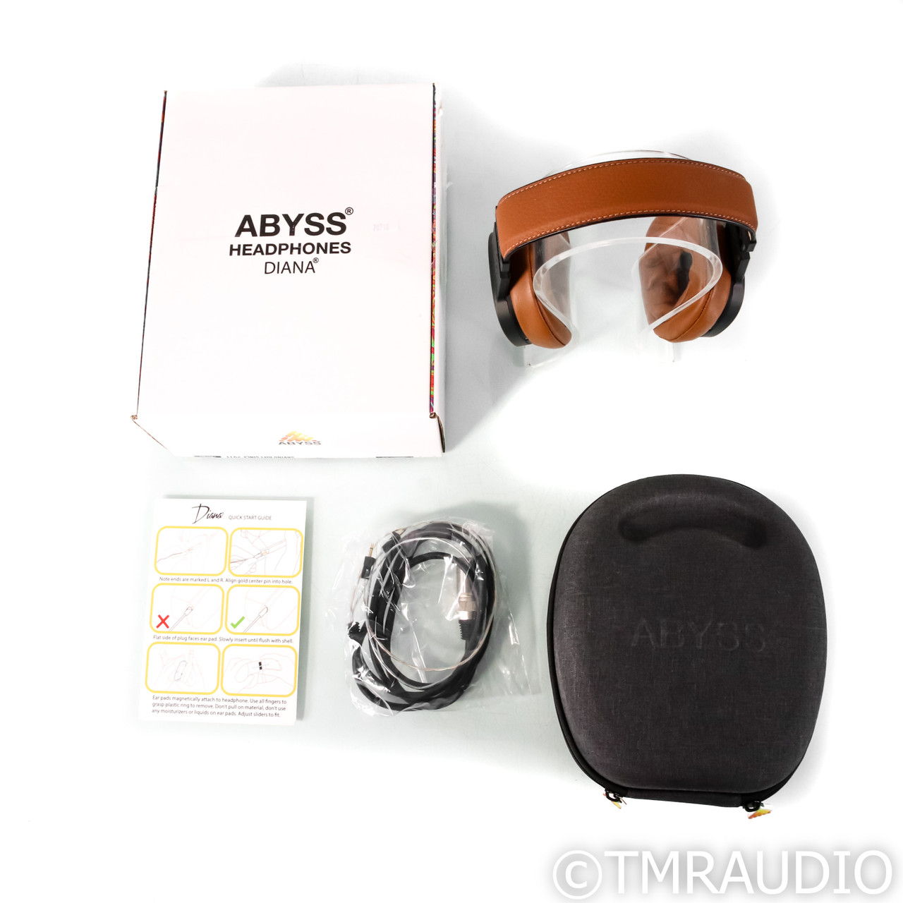 Abyss Diana MR Open Back Headphones; Forged Carbon (70710) 6