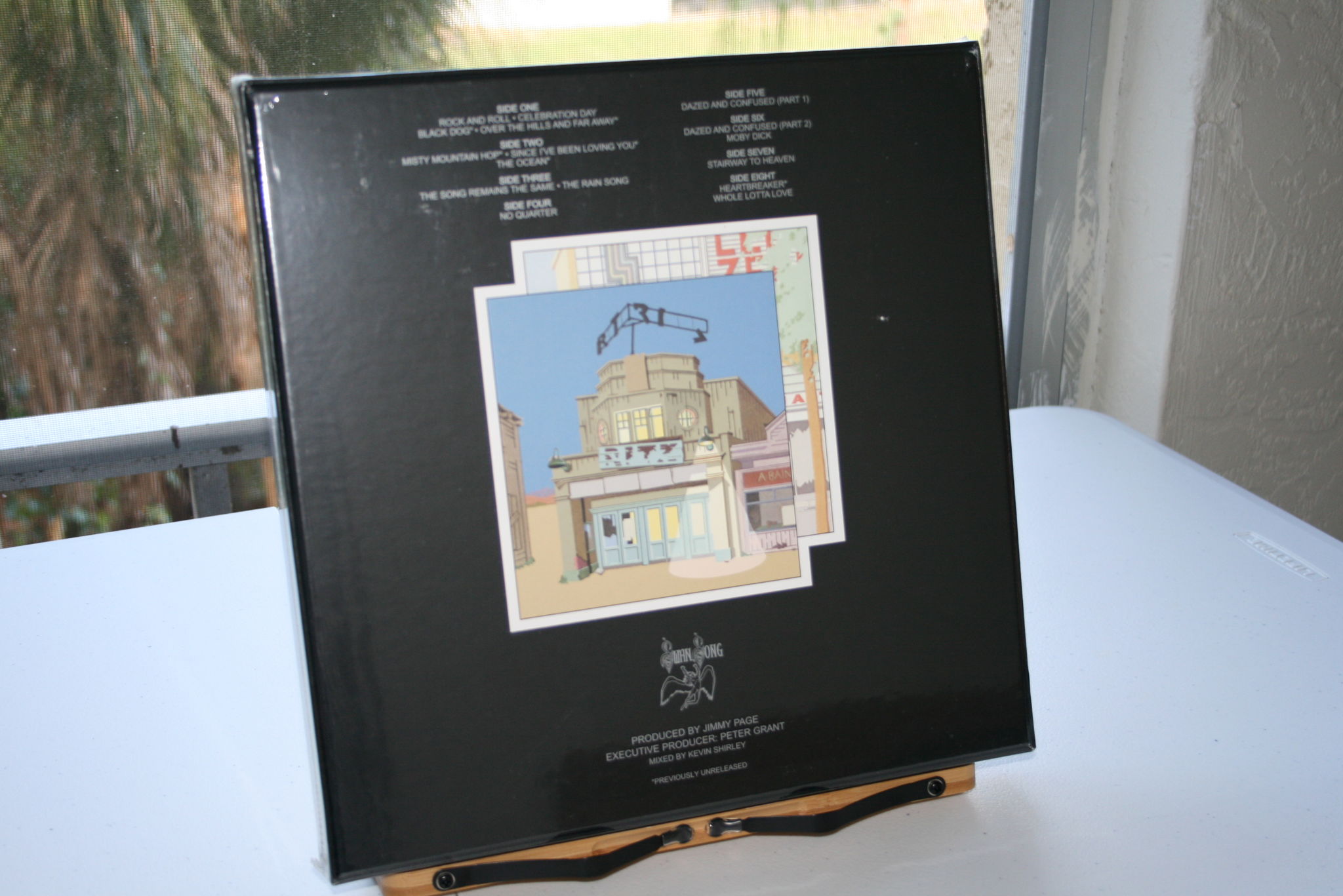 Led Zeppelin The Song Remains The Same Box Set 180G, 4LP 2