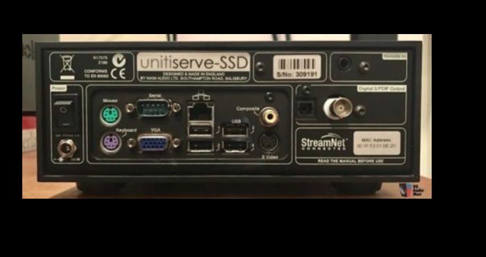 Naim UnitiServe SSD Music Server/CD-ripper
