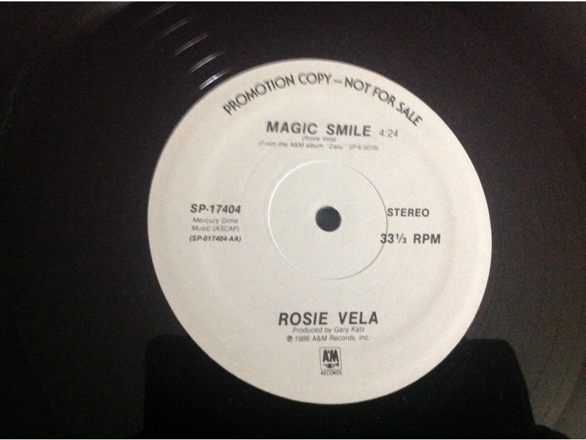 Rosie Vela Magic Smile Promo 12 Inch Gary Katz Producer