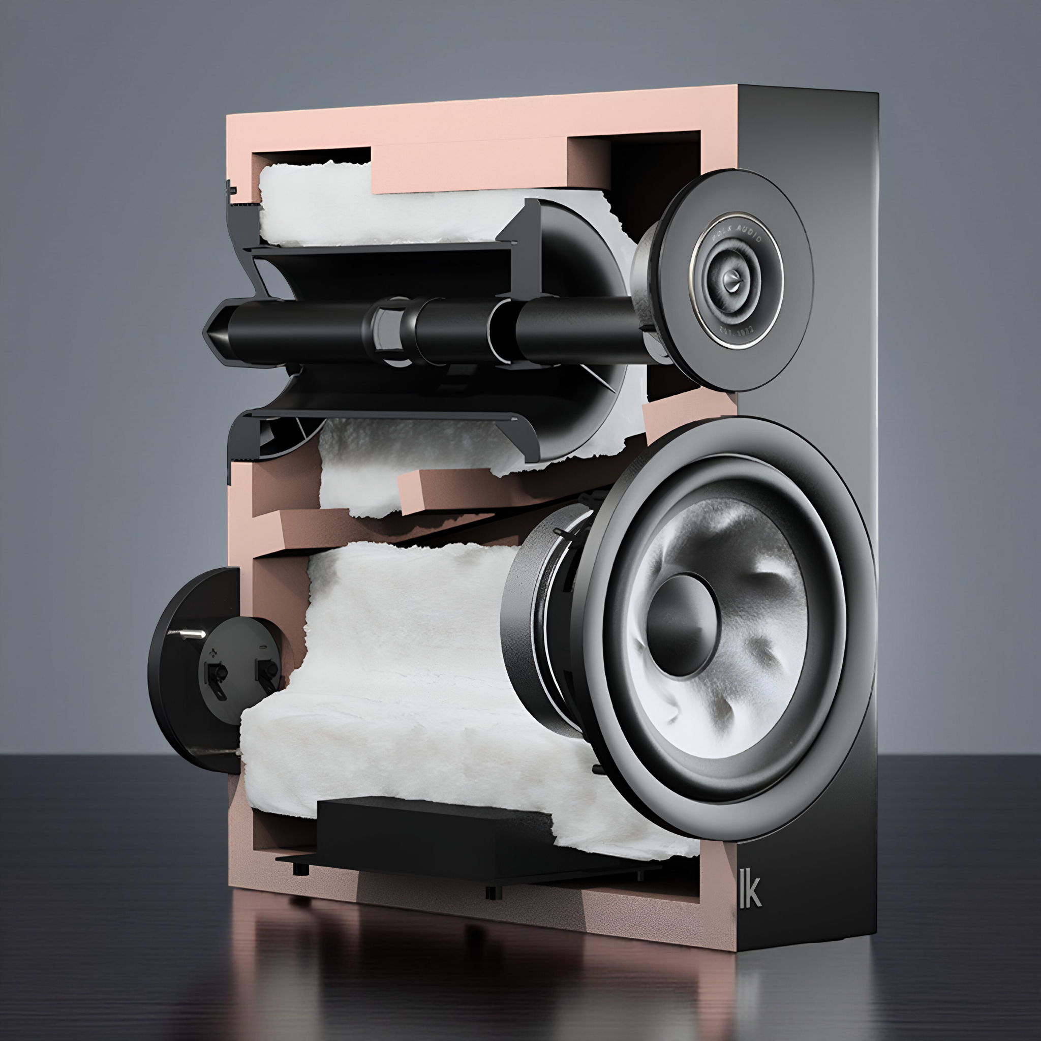 Polk Audio Reserve R100 Bookshelf Speakers in Brown 5