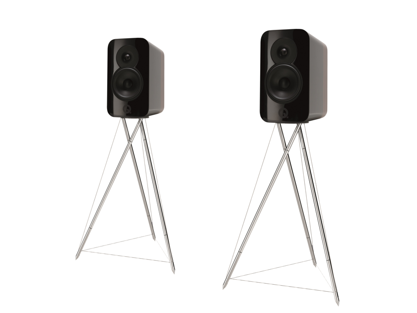 Q Acoustics Concept 300 Pair of Bookshelf Speakers. NEW! 20% OFF!